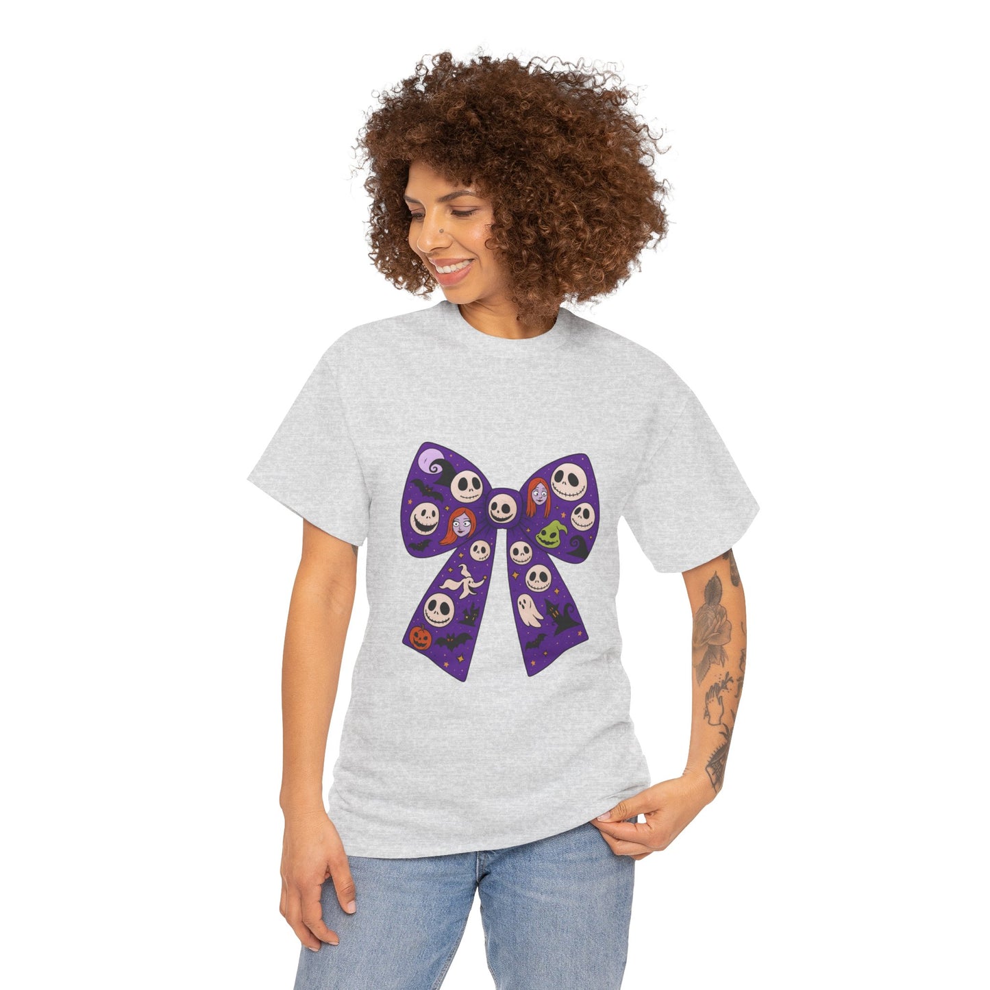 Halloween Themed Unisex Tee, Spooky T-Shirt, Cute Graphic Shirt, Gift for Halloween Lovers, Festive Casual Wear