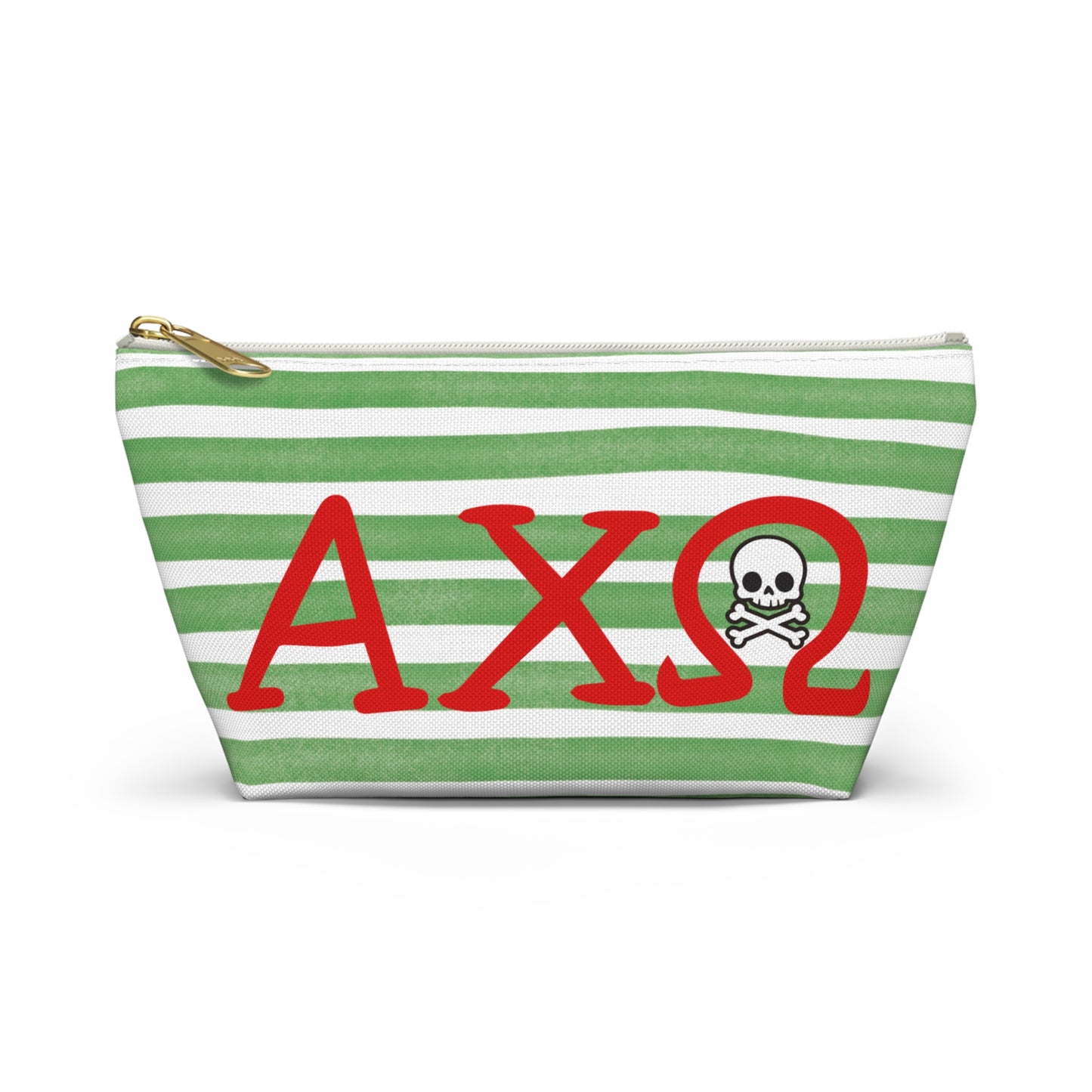 Alpha Chi Omega Stylish Accessory Pouch, Perfect for School, Travel, Organization, Gift for Friends, Makeup Bag, Pencil Case