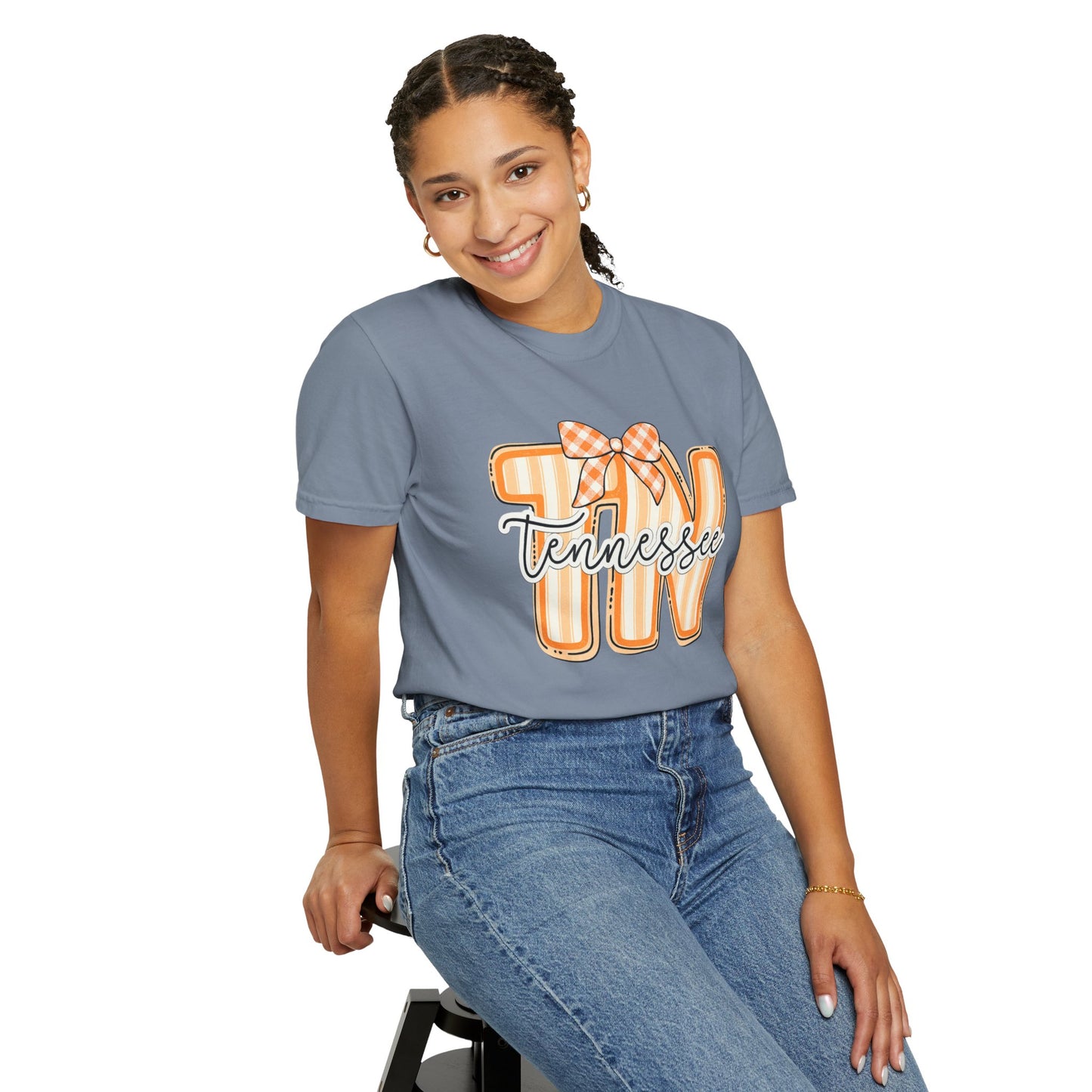 T-Shirt Tennessee Bow State Southern Pride Casual Wear Gift