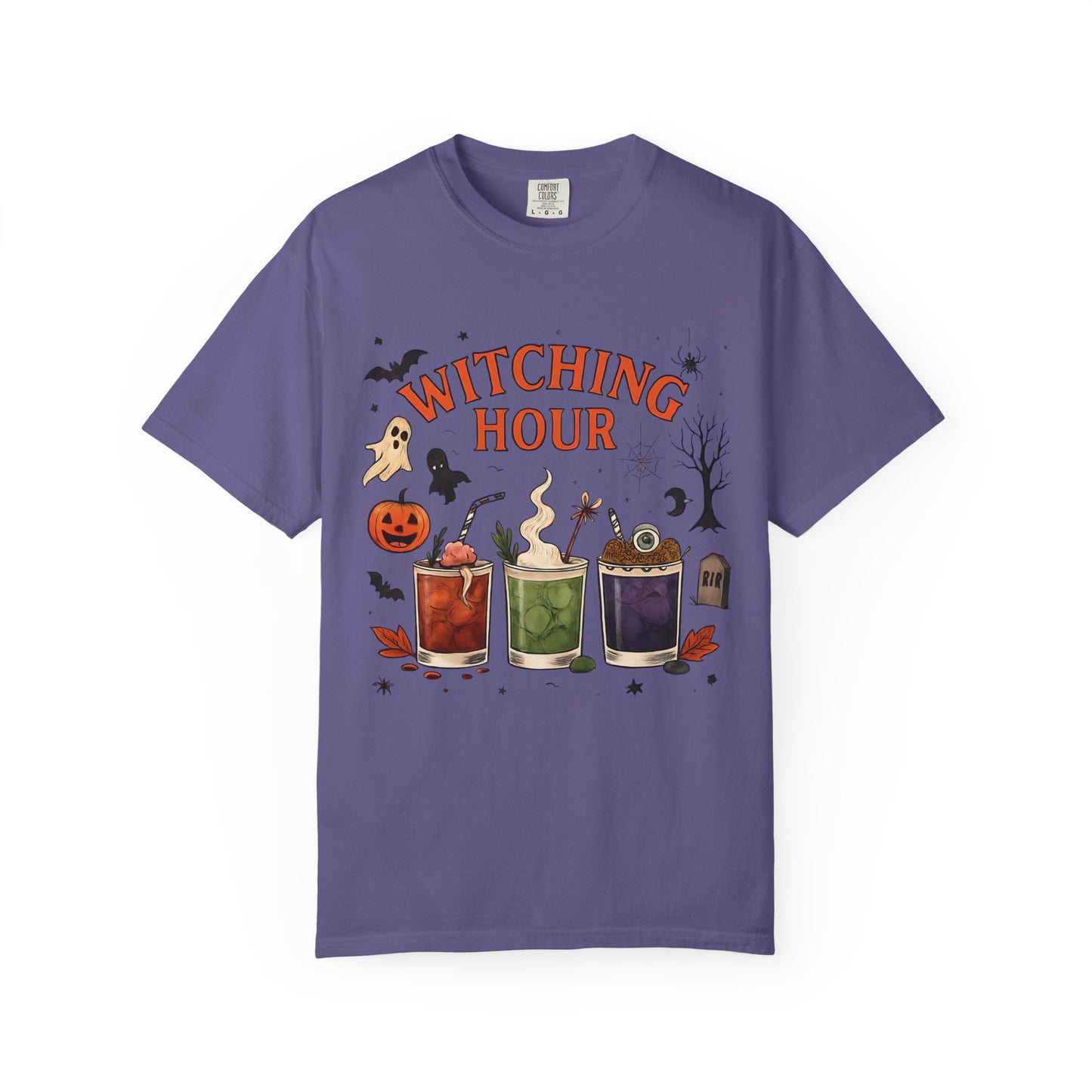 Witching Hour Cocktails T-Shirt | Halloween Apparel