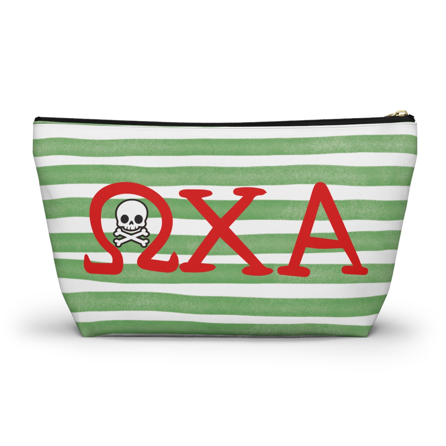 Alpha Chi Omega Stylish Accessory Pouch, Perfect for School, Travel, Organization, Gift for Friends, Makeup Bag, Pencil Case