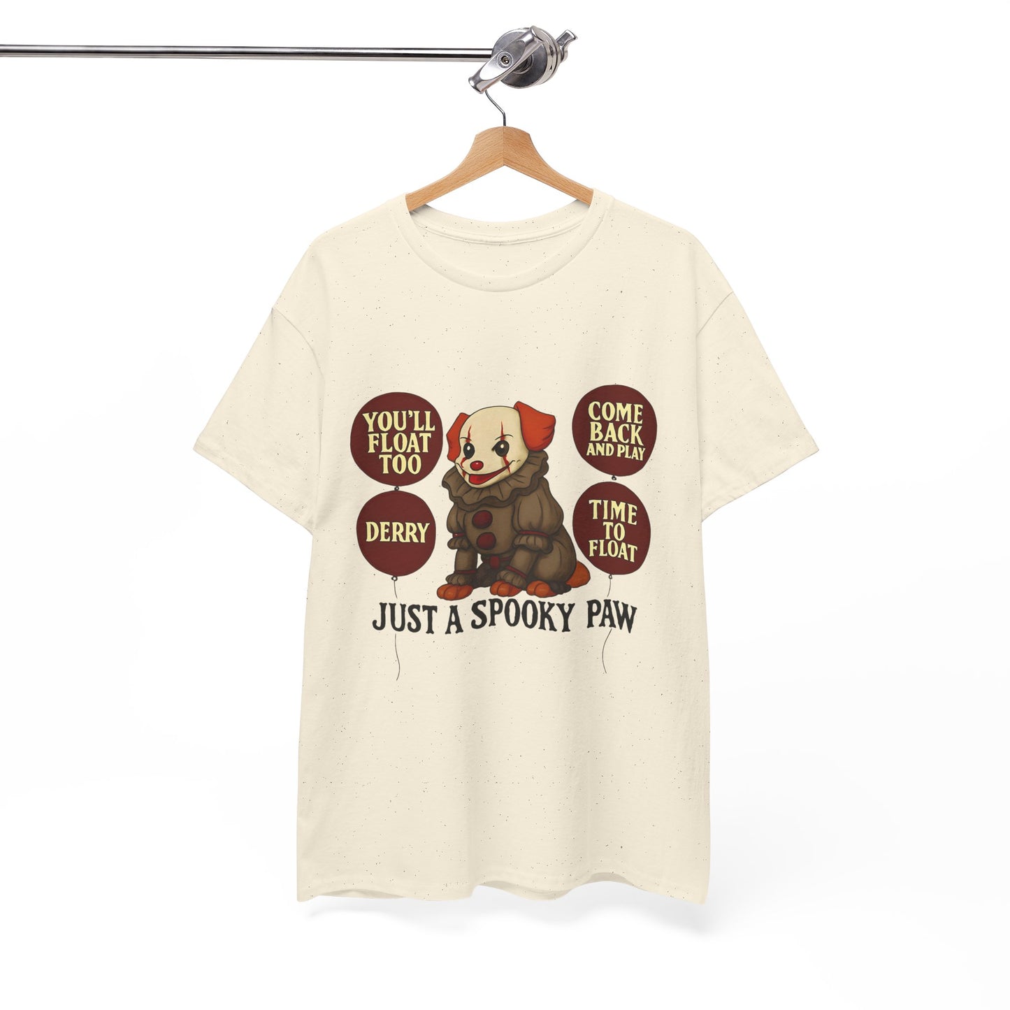 Spooky Dog Tee Clown Pup Pennywise