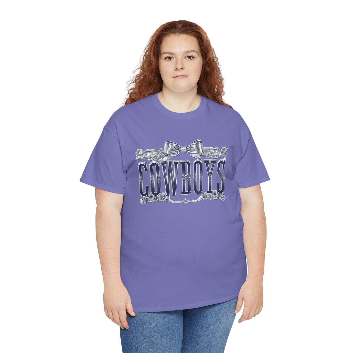 Cowboys Graphic Tee, Unisex Heavy Cotton Tee, Western Wear, Country Music Shirt, Rodeo Style T-Shirt, Gift for Cowboy Fans
