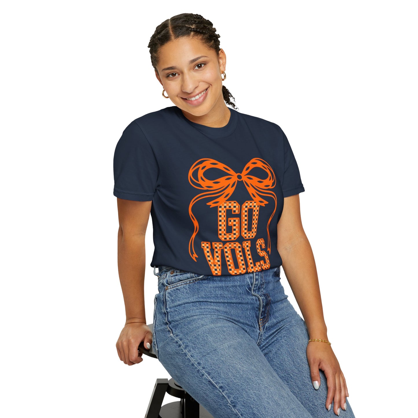 Rocky TOp Cheerful Garment-Dyed T-Shirt for Fans | Perfect for Game Day, Sports Events, Tailgating, Birthdays, Casual Wear