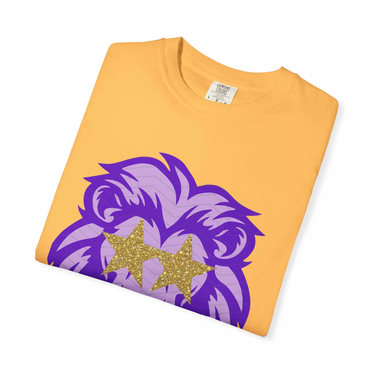 Purple Lion Graphic T-Shirt