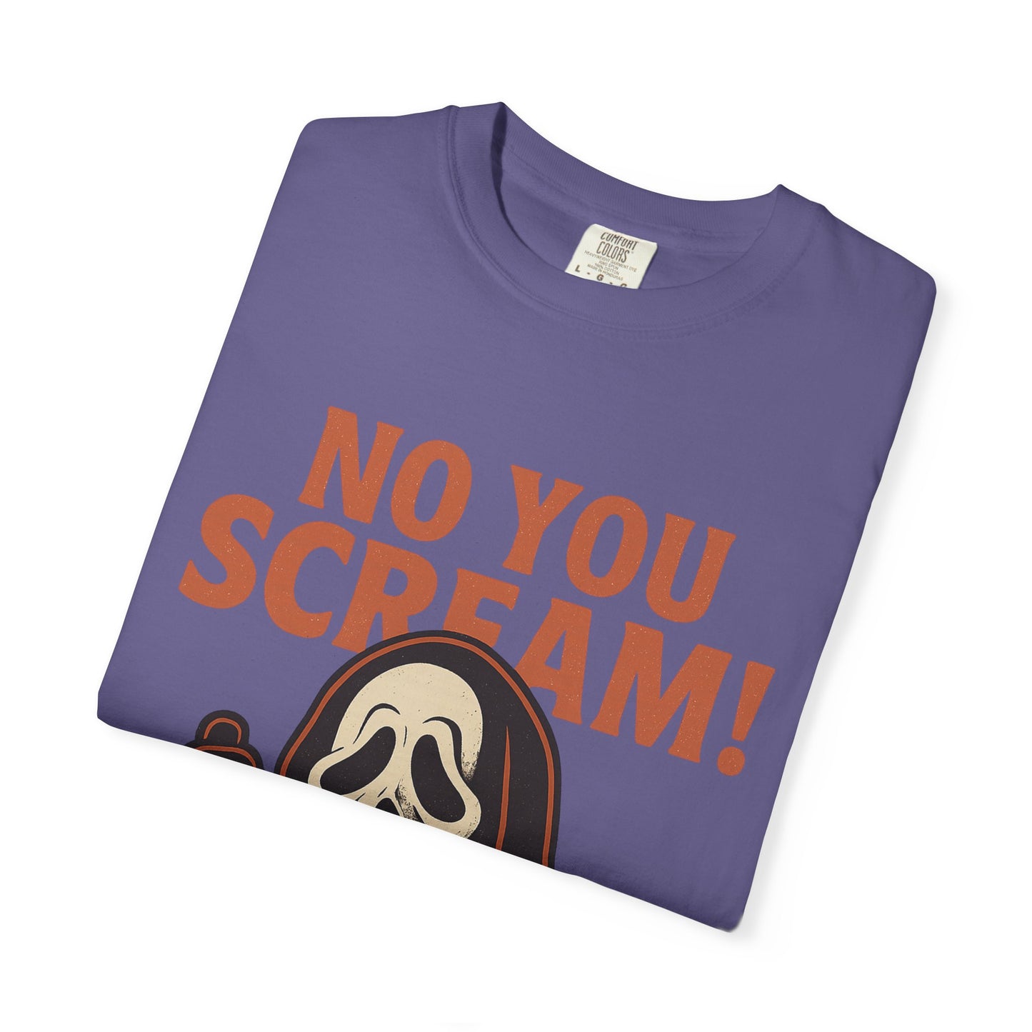 Unisex Horror-Themed T-shirt | Fun Scream Design for Halloween, Costume Parties, Movie Nights, Gift for Horror Fans