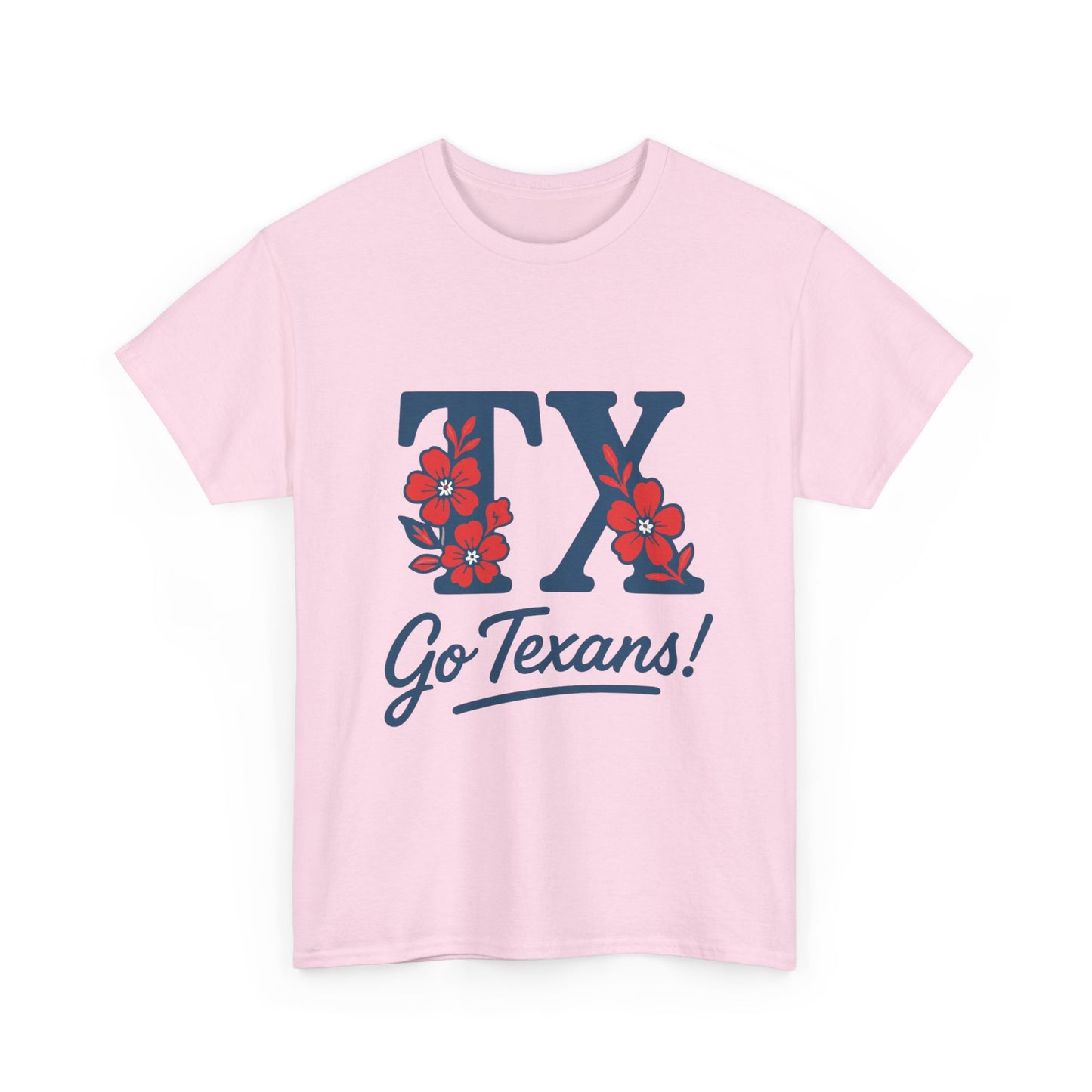 Texas Pride Unisex Cotton Tee | Go Texans! T-Shirt, Casual Wear, Game Day Shirt, Gift for Fans, Spring/Summer Style