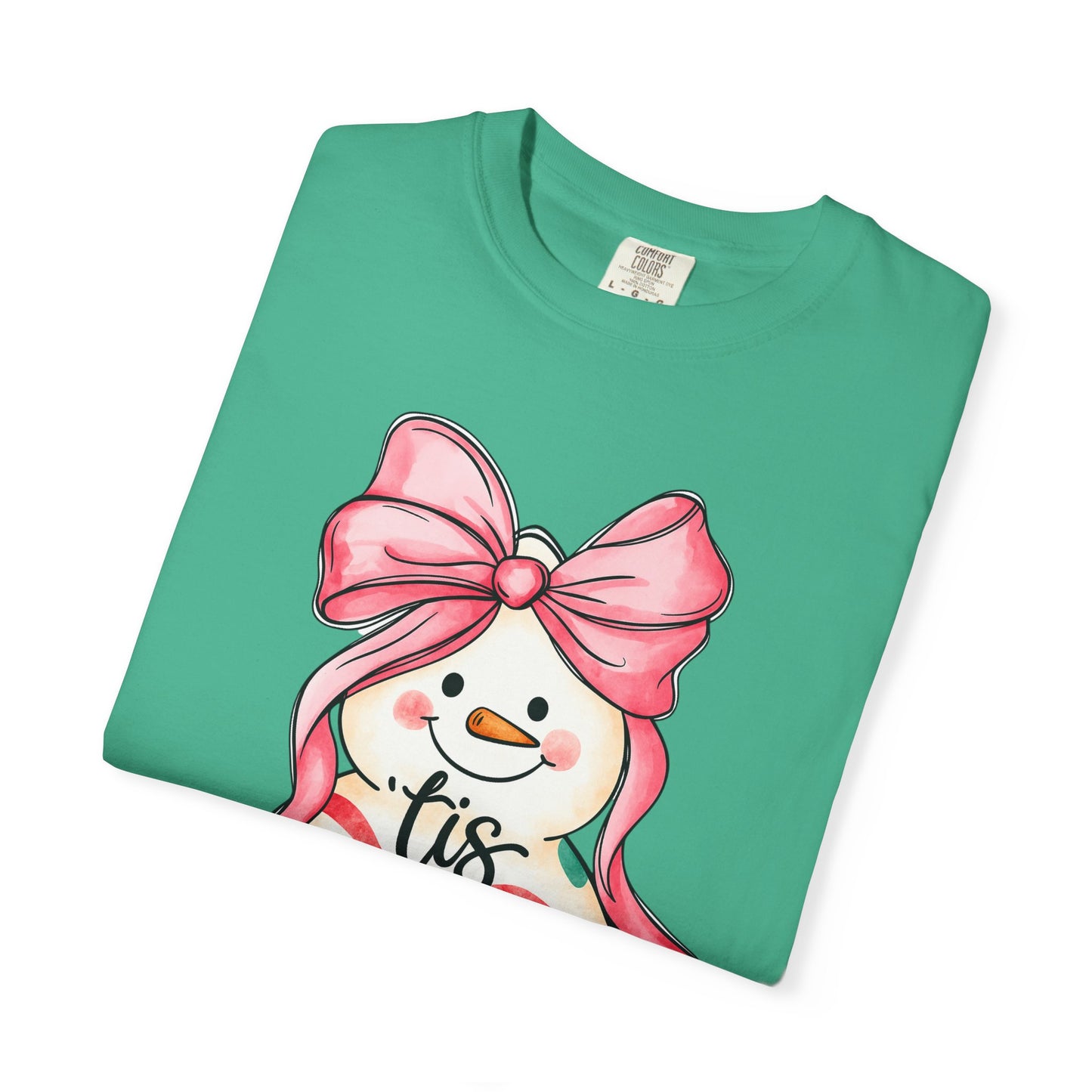 Festive Snowman T-Shirt - 'Tis the Season