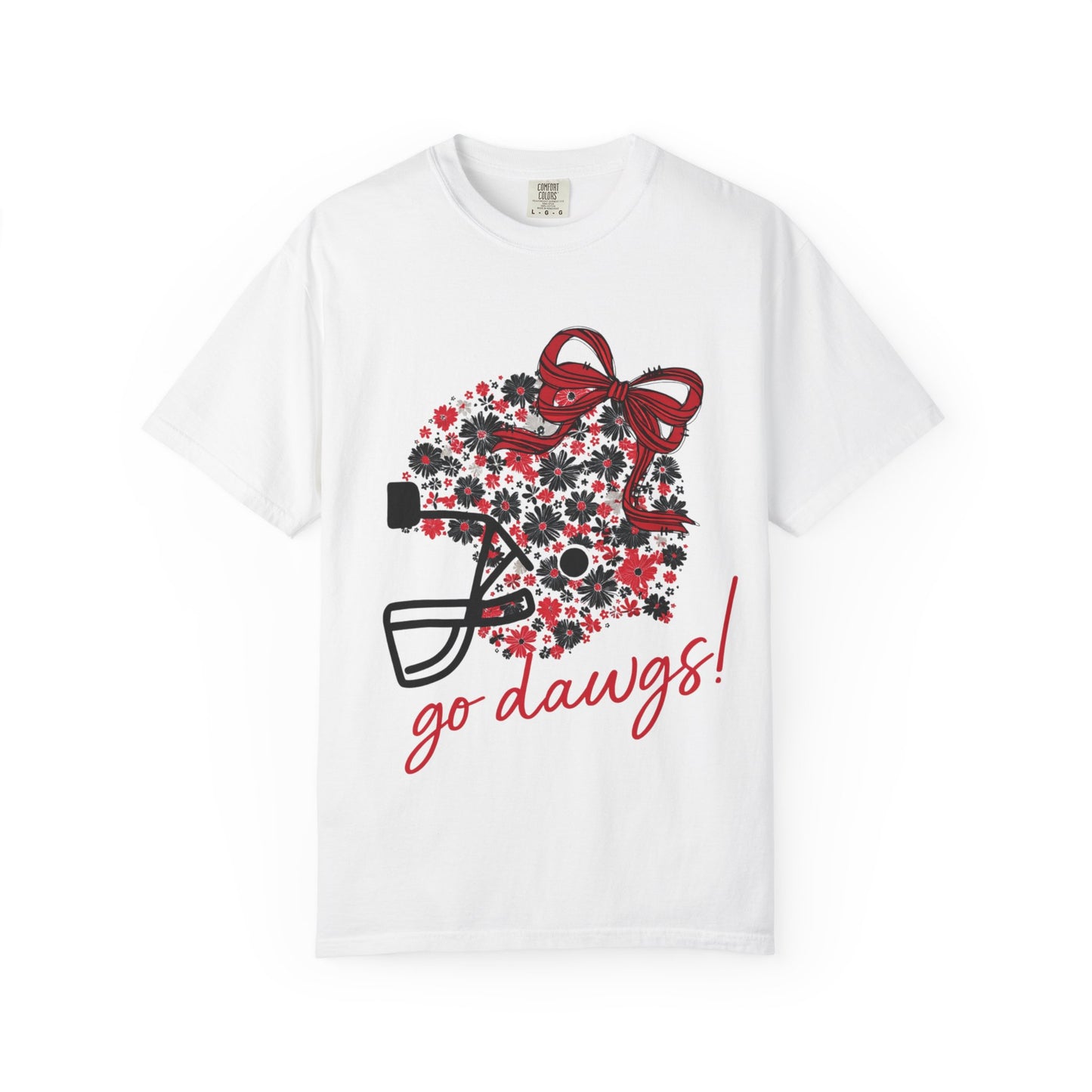 Floral Game Day T-Shirt for Fans, Unisex Apparel, Sports Tee for Tailgating, Perfect for Football Season, Gift for Team Supporters
