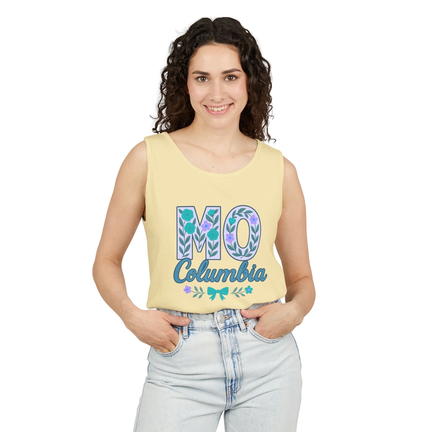 Missouri State Pride Tank Top, Unisex Summer Shirt, Columbia MO Graphic Tee, Comfort Colors, Graduation Gift