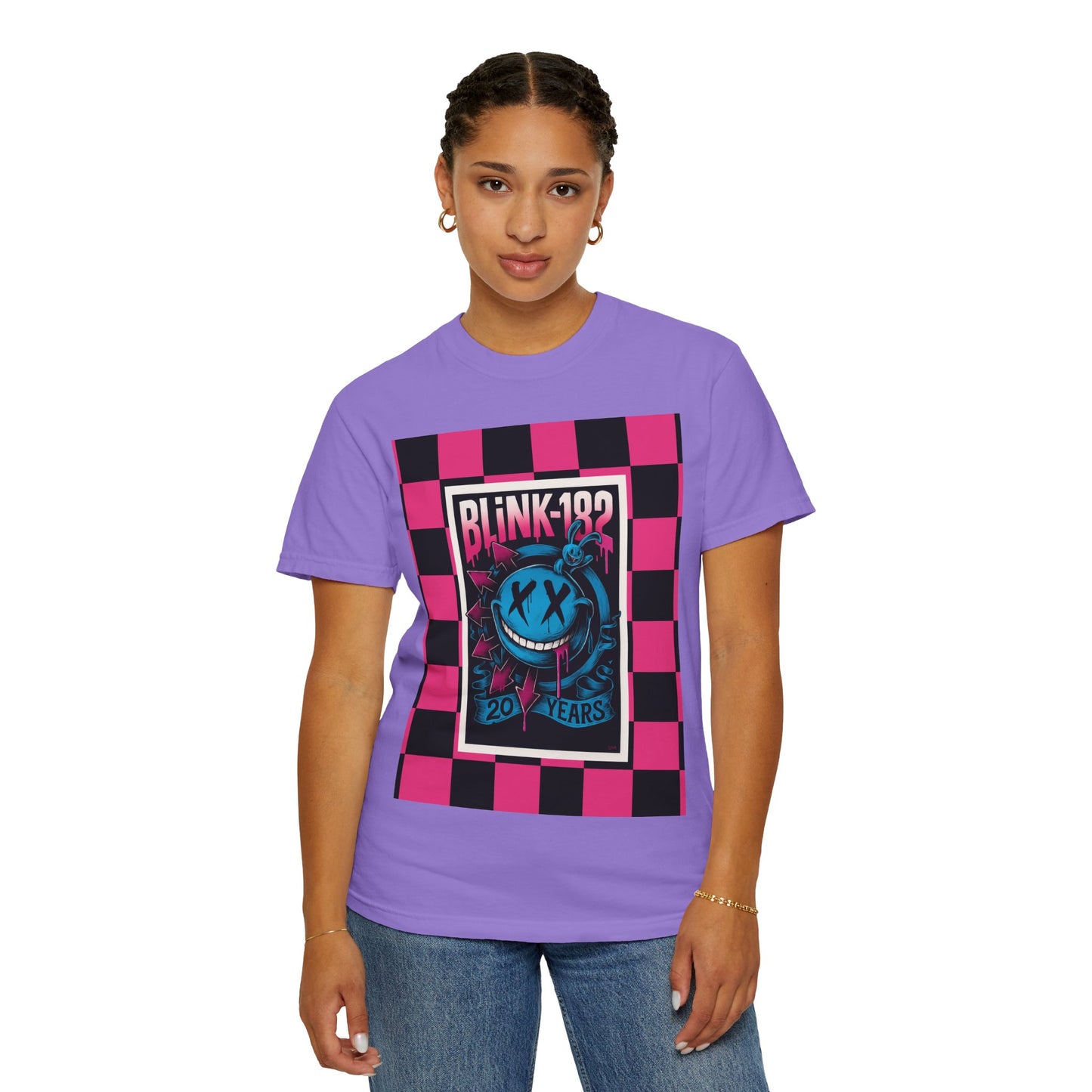 Blink-182 20 Years Unisex T-shirt, Music Tee, Vintage Graphic Shirt, Band Merch, Festival Wear, Concert Outfit