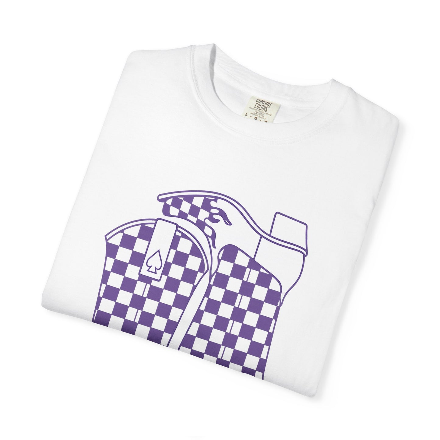 Vintage Checkered T-shirt - Retro Graphic Tee for Texas Game Day