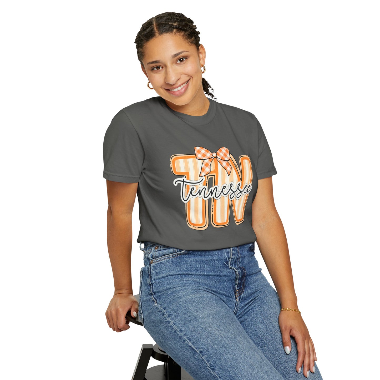 T-Shirt Tennessee Bow State Southern Pride Casual Wear Gift