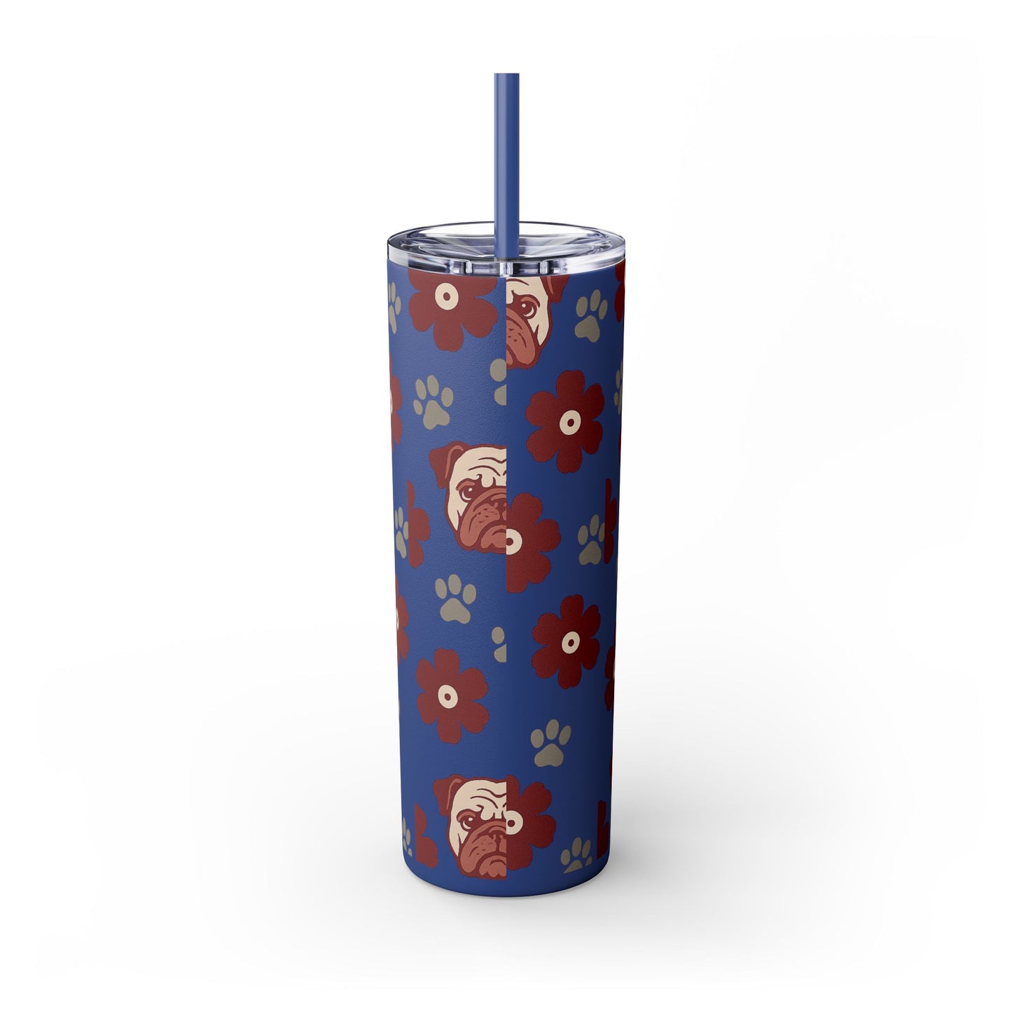 MS Bulldogs Skinny Tumbler, Graduation Gift, Mississippi Game Day, Go Dogs, Starkville, MS.