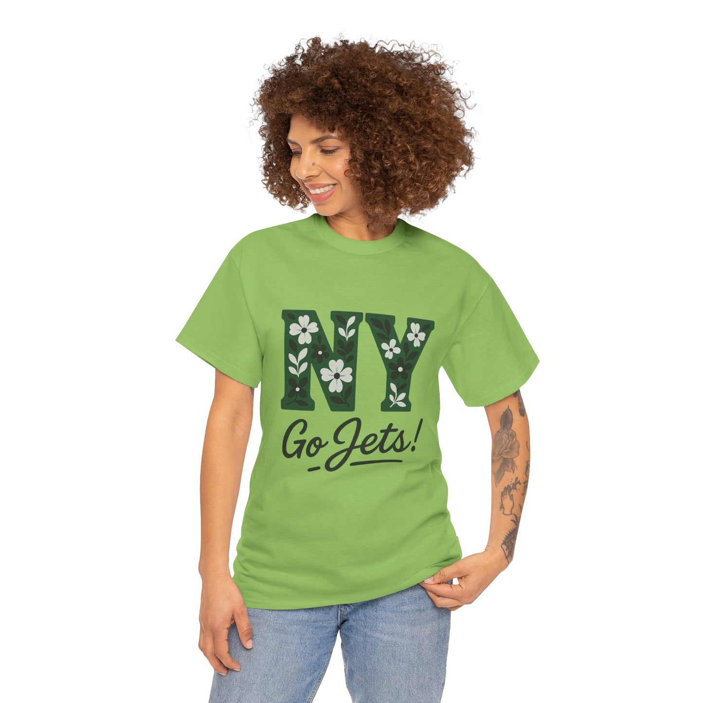 NY Go Jets Unisex Tee | Game Day Sports Fan Apparel