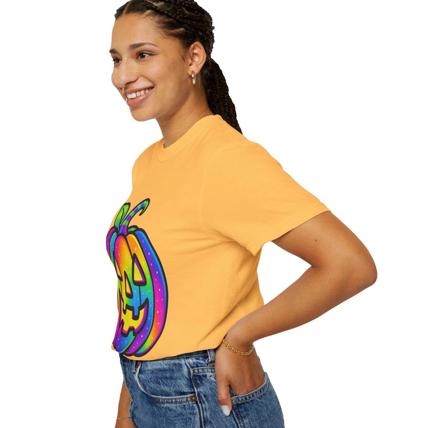 Colorful Pumpkin T-shirt for Halloween