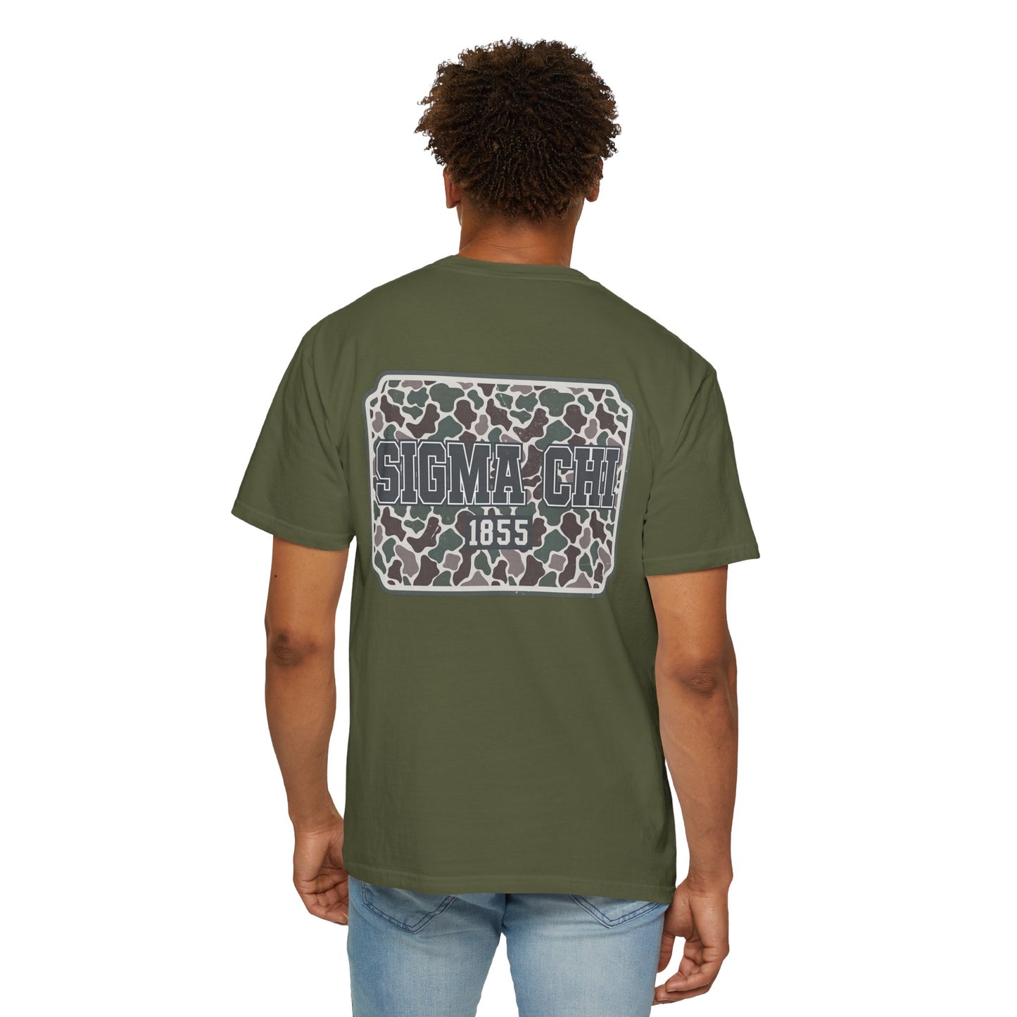 Unisex Garment-Dyed T-Shirt for Sigma Chi Members, Sorority Crew Tee, College Apparel, Fraternity Gear, Graphic Tee for Students, [...]