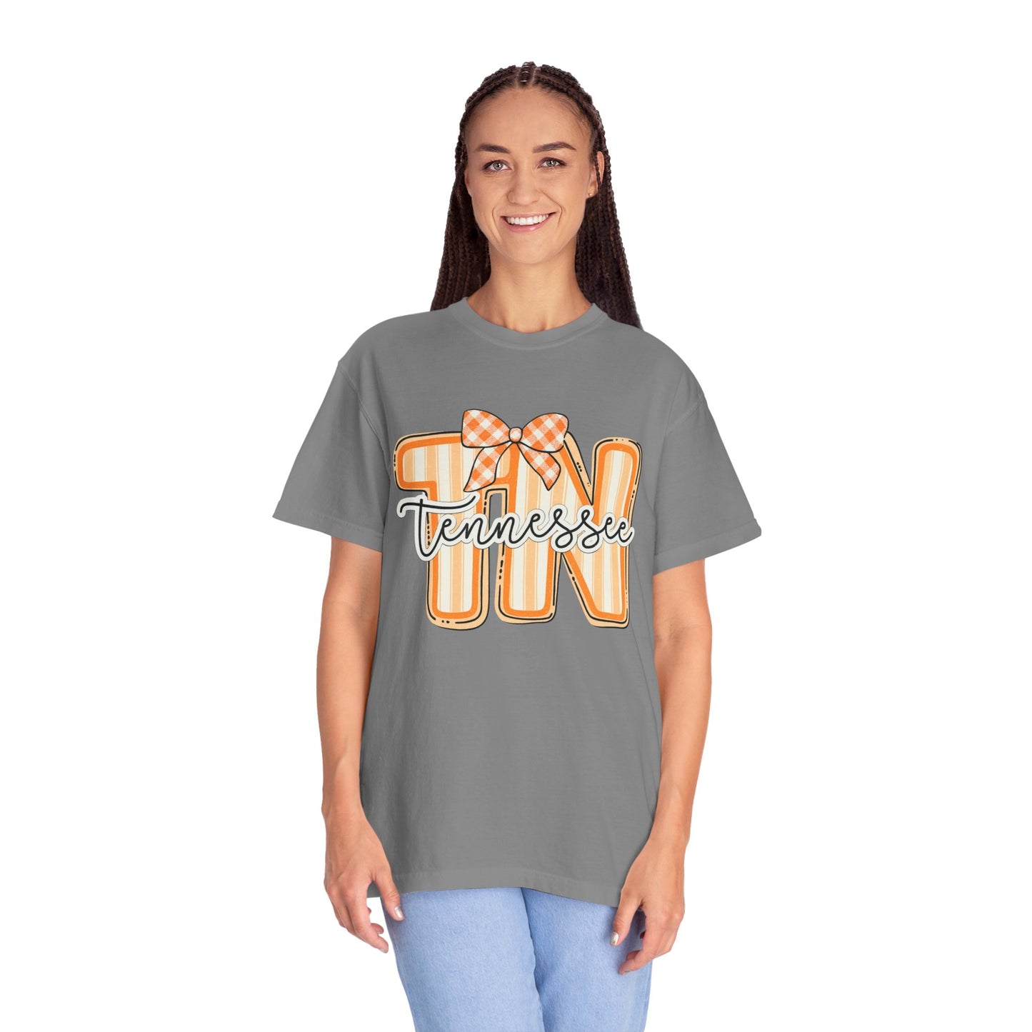 T-Shirt Tennessee Bow State Southern Pride Casual Wear Gift