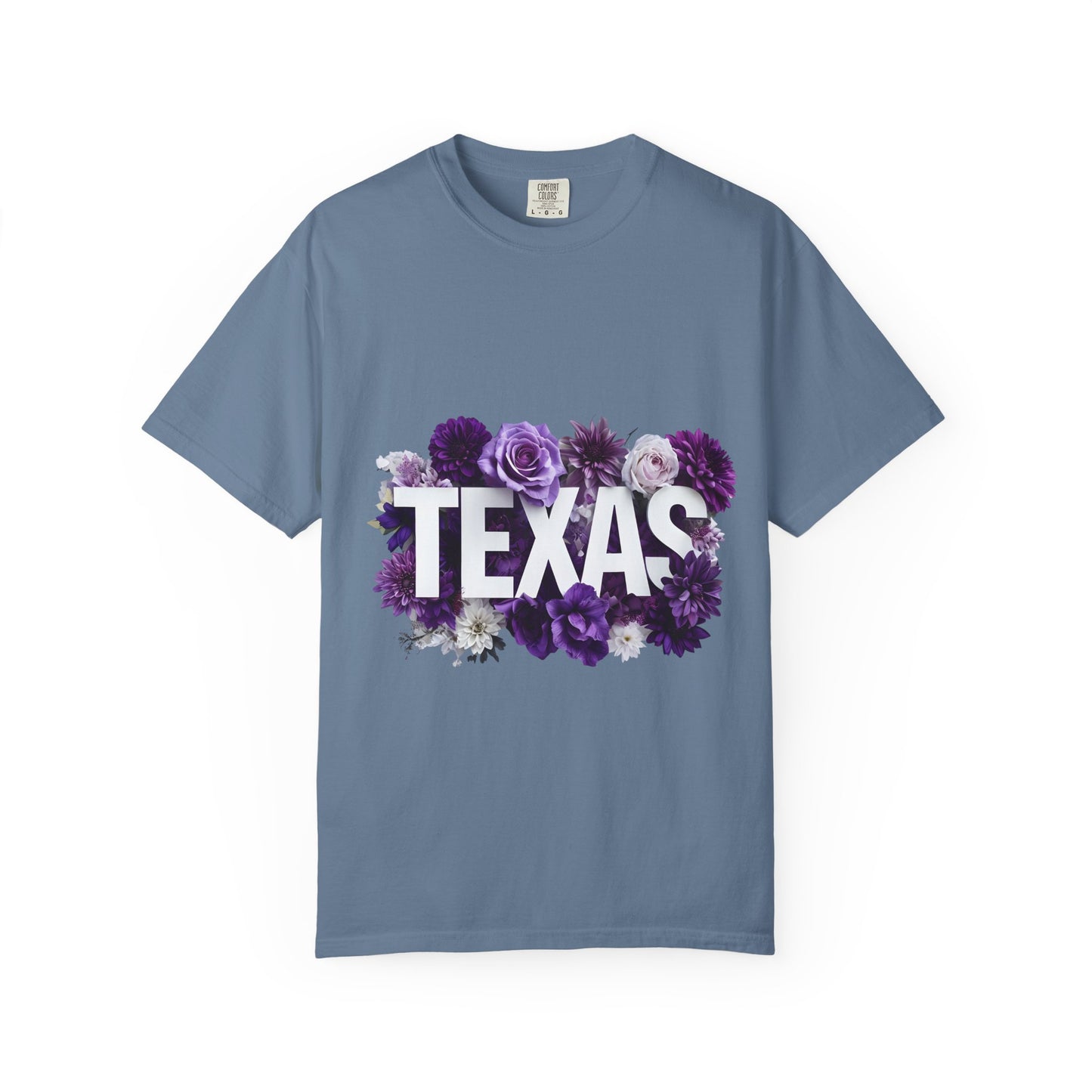 Texas Floral T-Shirt, Unisex Aesthetic Tee, Summer Outfit, Gift for Texan, Casual Style Shirt, Travel Souvenir Shirt