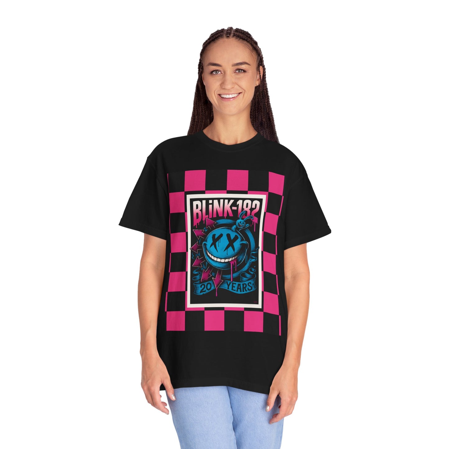 Blink-182 20 Years Unisex T-shirt, Music Tee, Vintage Graphic Shirt, Band Merch, Festival Wear, Concert Outfit
