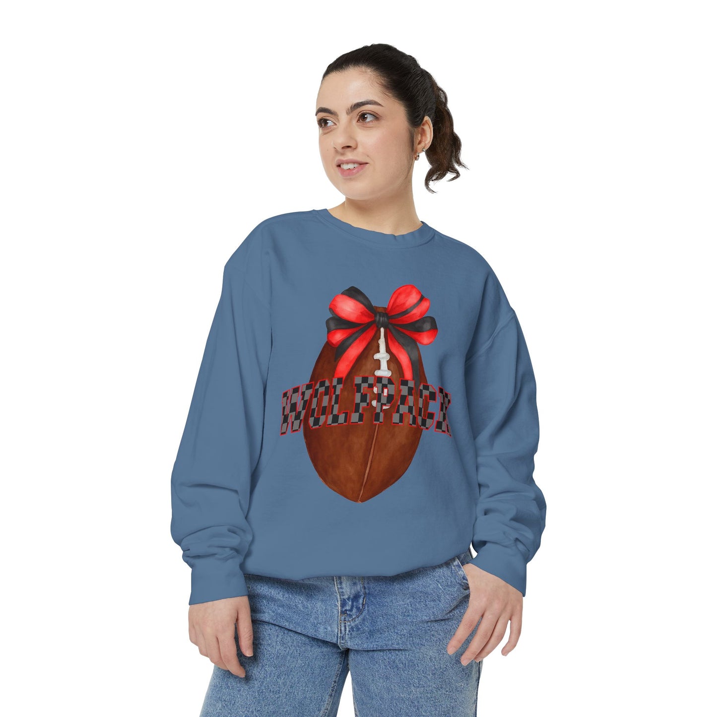 Wolfpack Unisex Sweatshirt - Cozy Fall & Winter Game Day Wear for Sports Fans