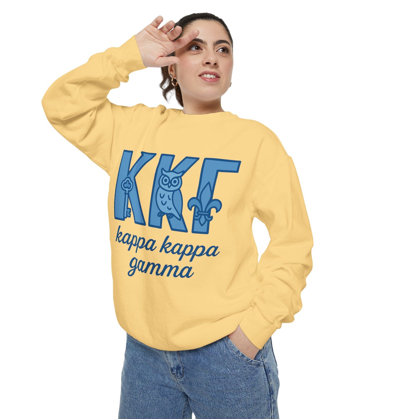 Kappa Kappa Gamma Sweatshirt, Sisterhood Gift, Comfort Colors