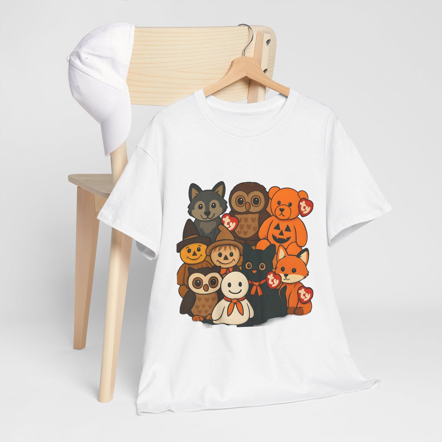 Halloween Unisex Tee - Ty Beanie Babies Design