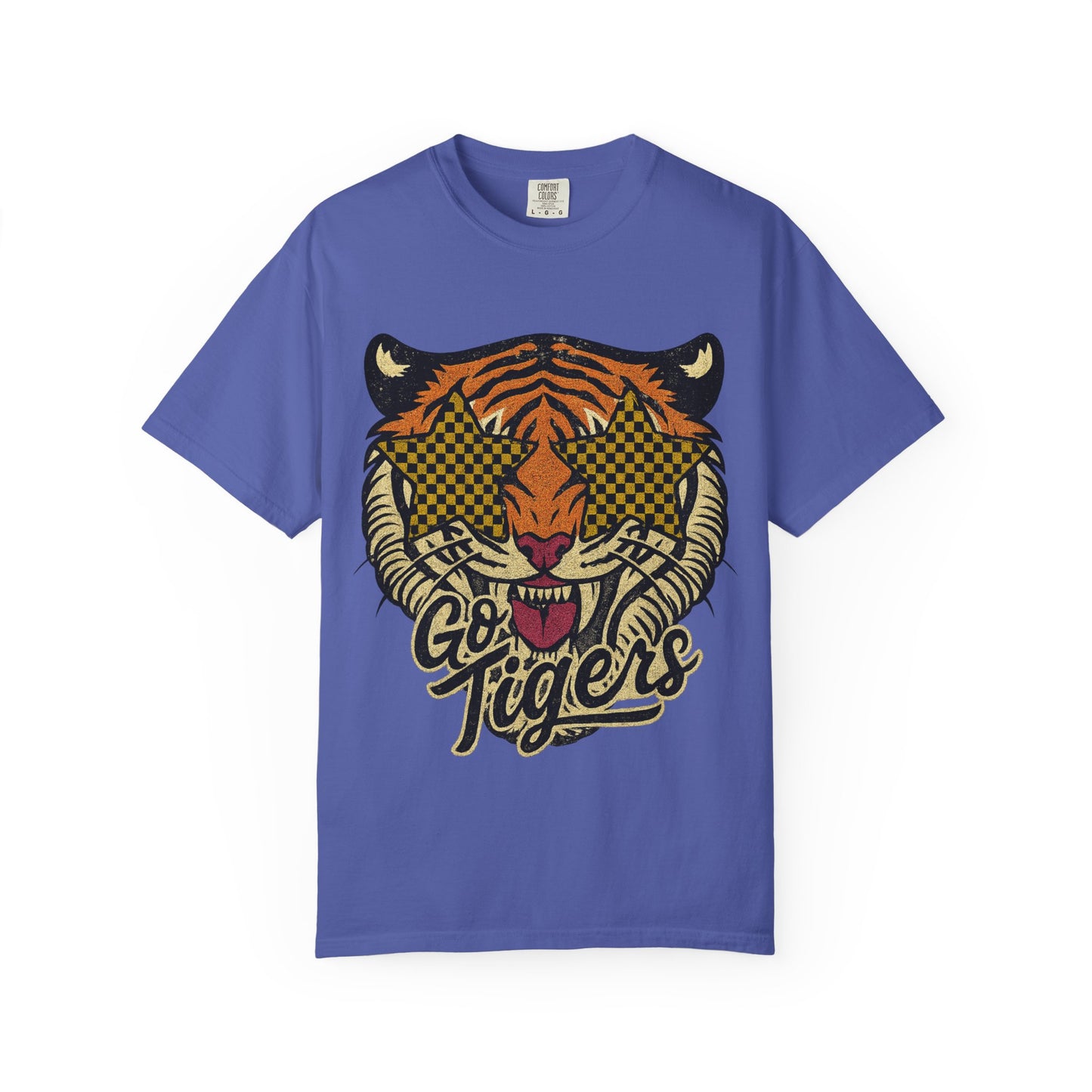 Bold Tiger Graphic Unisex T-Shirt - Go Tigers Design for Missouri Lovers