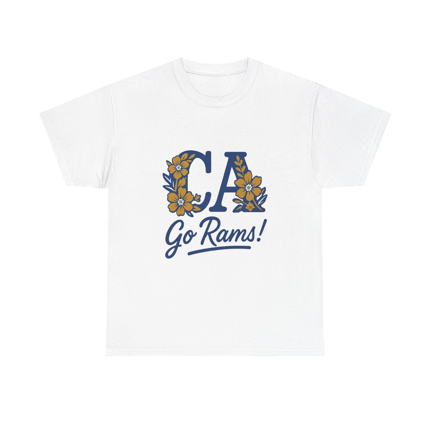 CA Rams Floral Tee