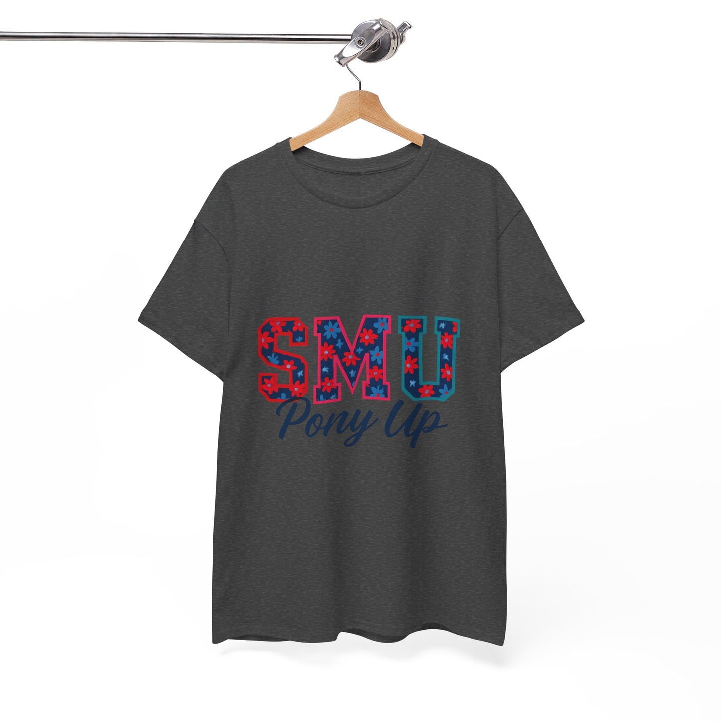 SMU Pony Up Unisex Heavy Cotton Tee, Casual Tees, College Apparel, Perfect Gift for Students, School Spirit Shirt, Comfortable Cotton [...]