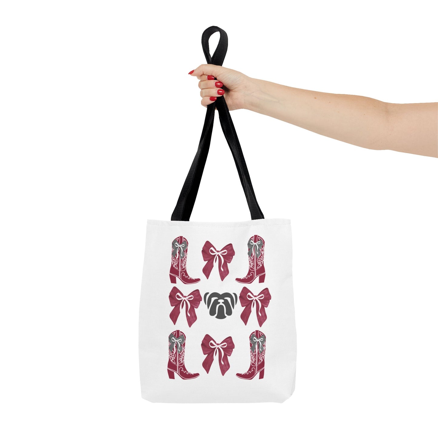 Msu bulldogs tote bag, mississippi state gift, mississippi fan gift, msu alumni, go dogs, starkville mississippi, graduation gift, msu game day tote bag