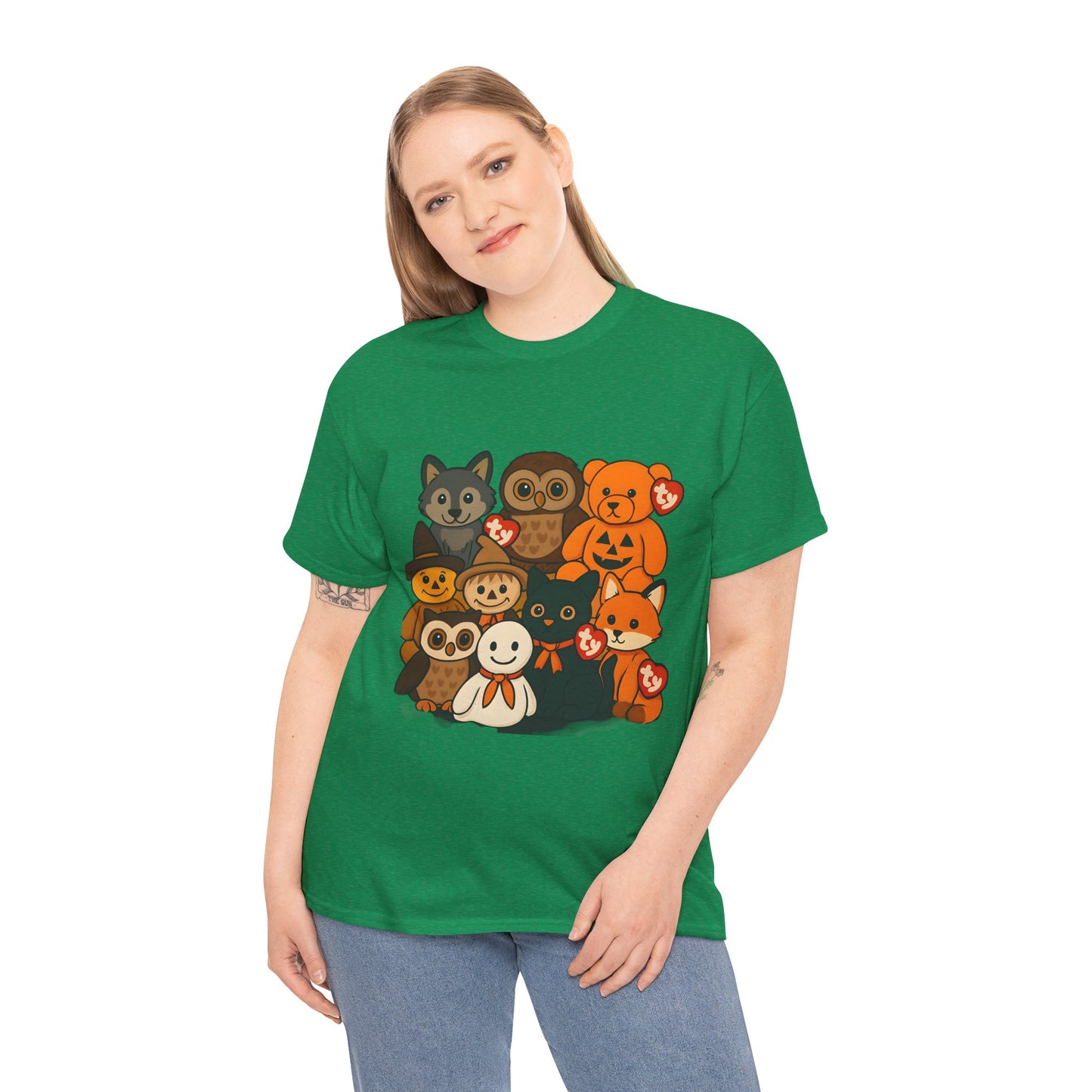 Halloween Unisex Tee - Ty Beanie Babies Design