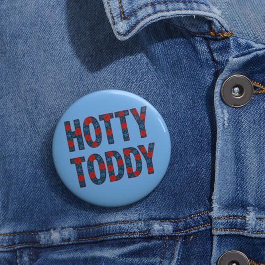 Pin Buttons - Floral MS Hotty Toddy, MS Rebels Game Day Vintage Design