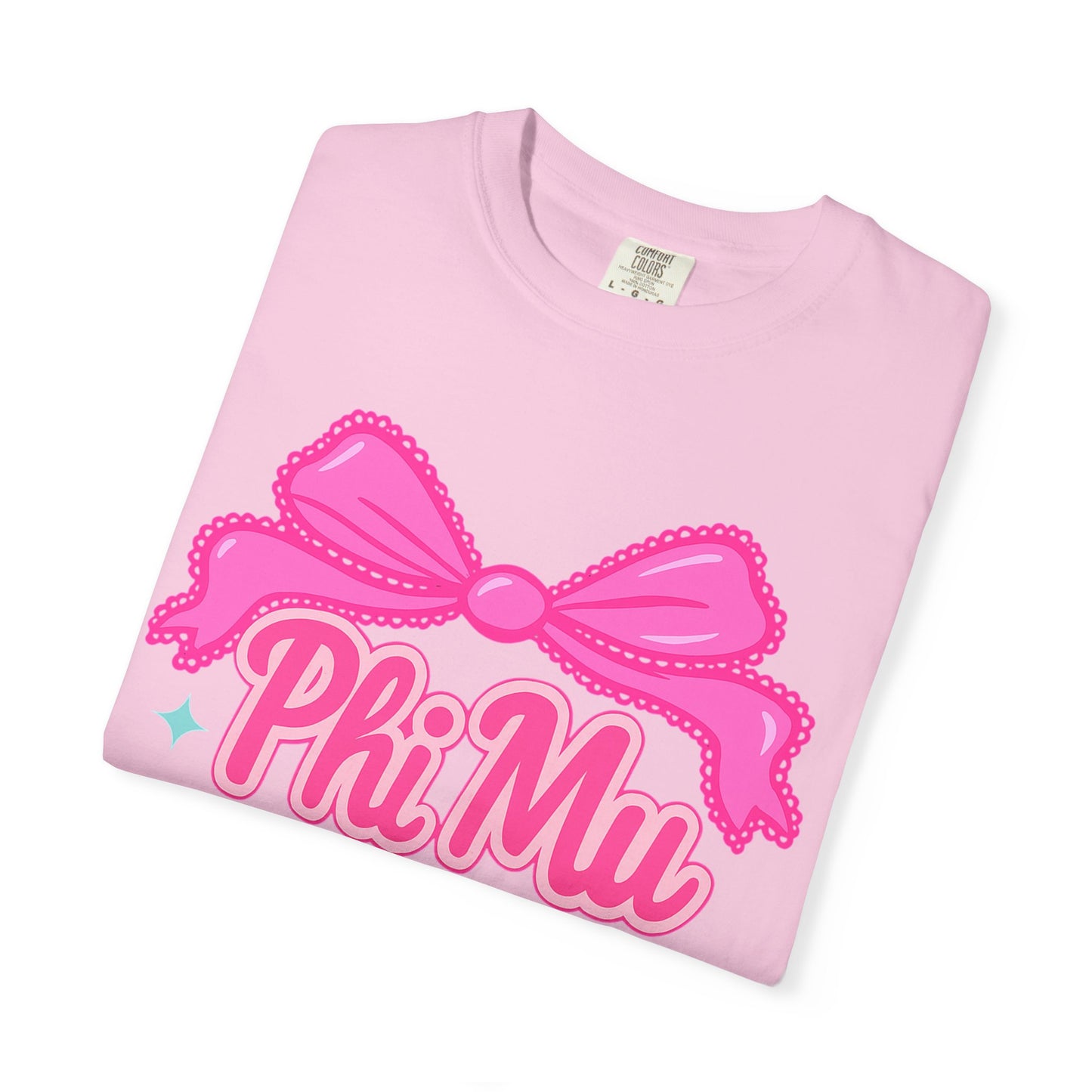 PhiMu Bow Pink Sorority T-Shirt