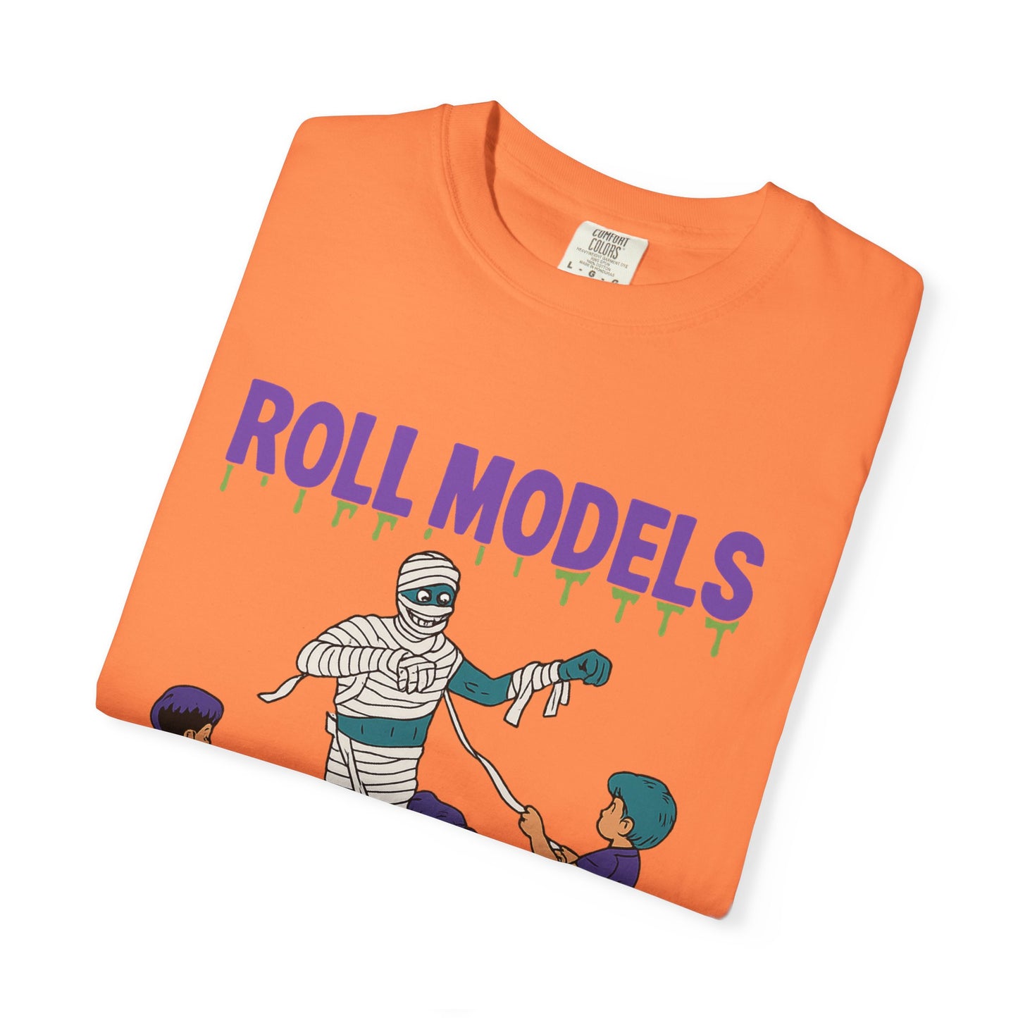 Mummy Roll Models T-Shirt, Cute Halloween Shirt, Kids Costume Tee, Family Fun Outfit, Retro Graphic Top, Vintage Style Tee