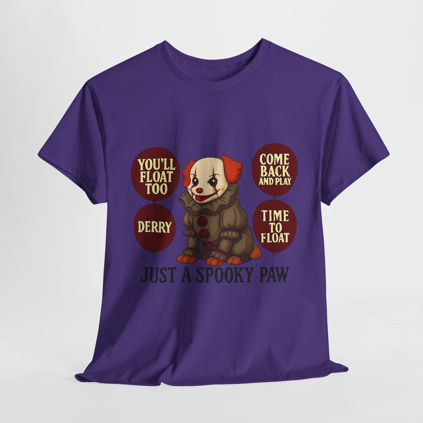Spooky Dog Tee Clown Pup Pennywise