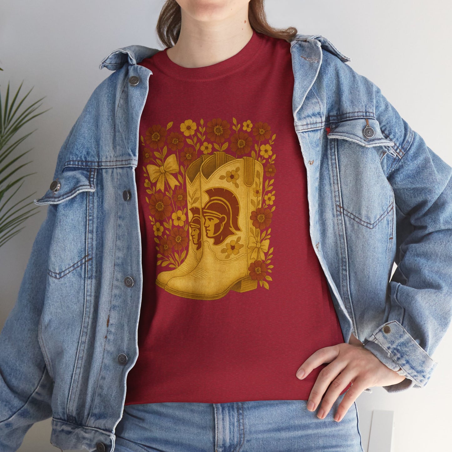 Trojans Cowboy Boot Tee