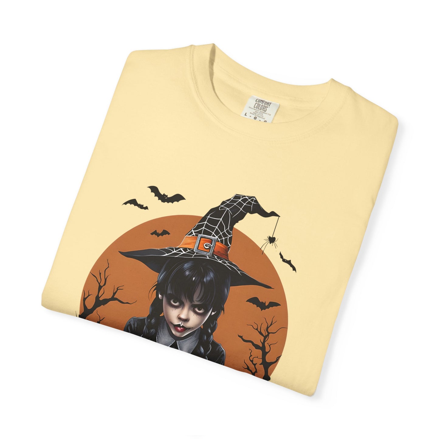 Halloween Witch Graphic Tee, Spooky Unisex T-Shirt, Pumpkin Halloween Costume, Fall Festive Apparel, Witchy Shirt for October
