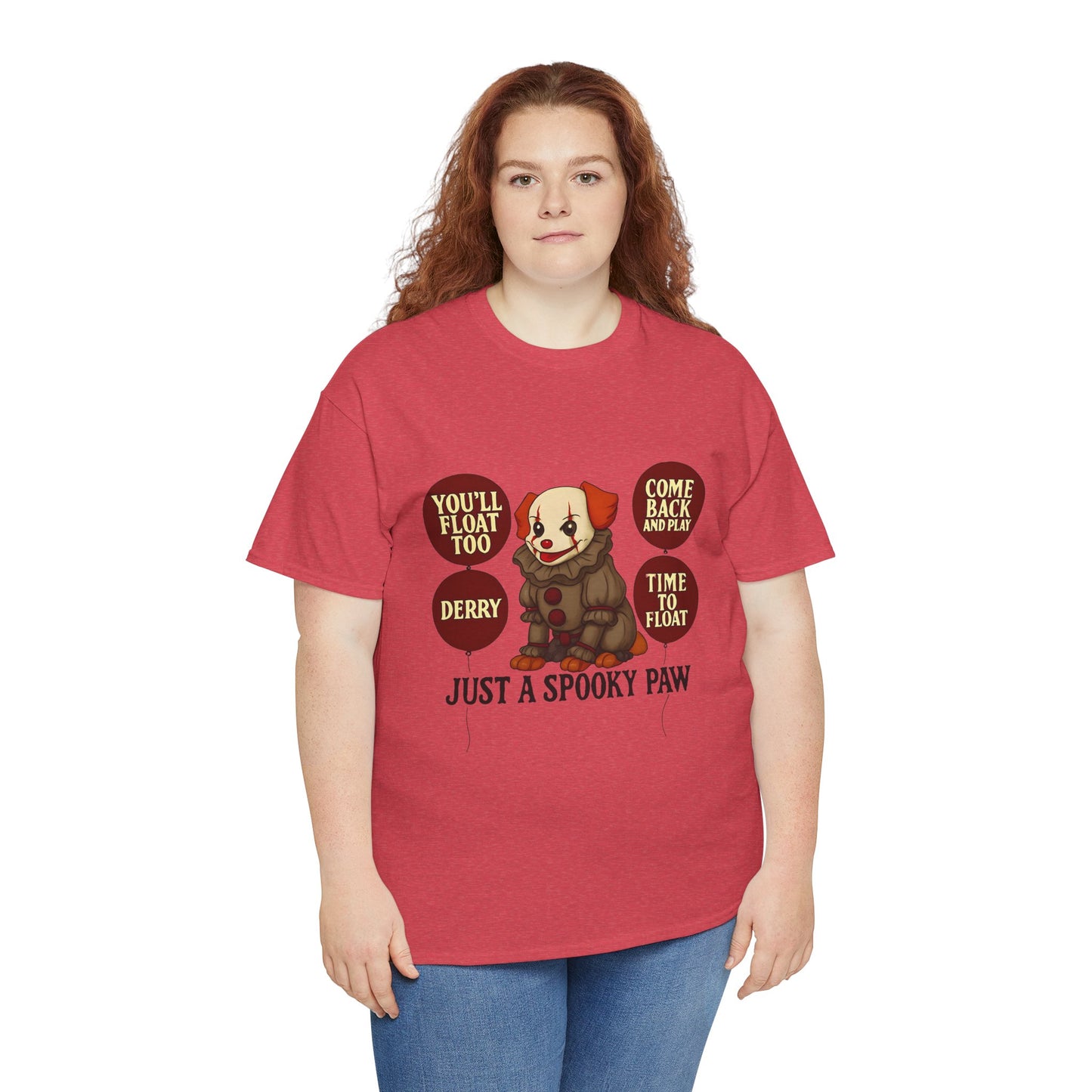 Spooky Dog Tee Clown Pup Pennywise