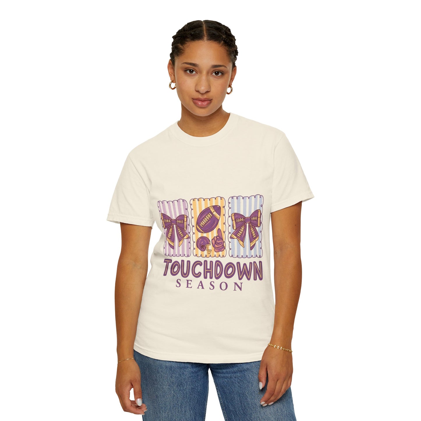 Touchdown Season T-Shirt, Unisex Football Tee, Game Day Apparel, Sports Fan Gift, Casual Wear for Autumn Events
