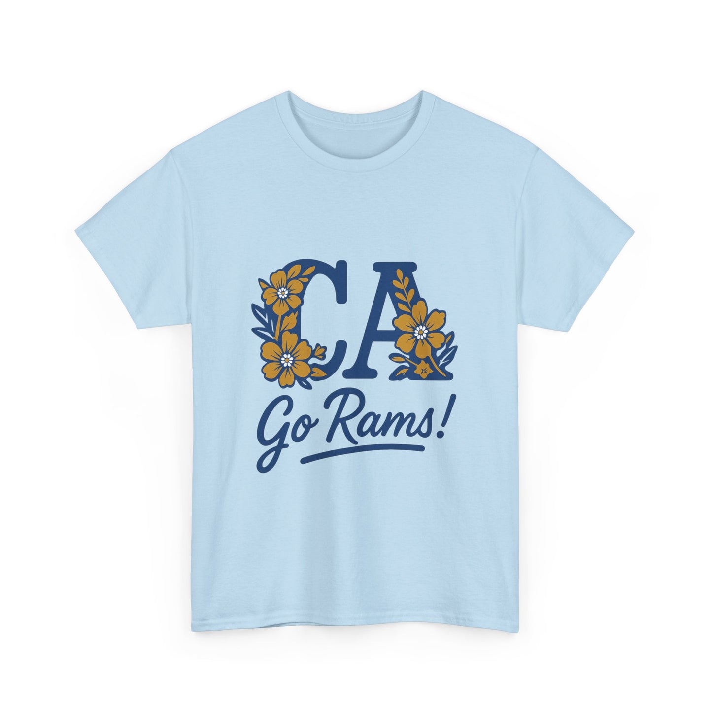 CA Rams Floral Tee