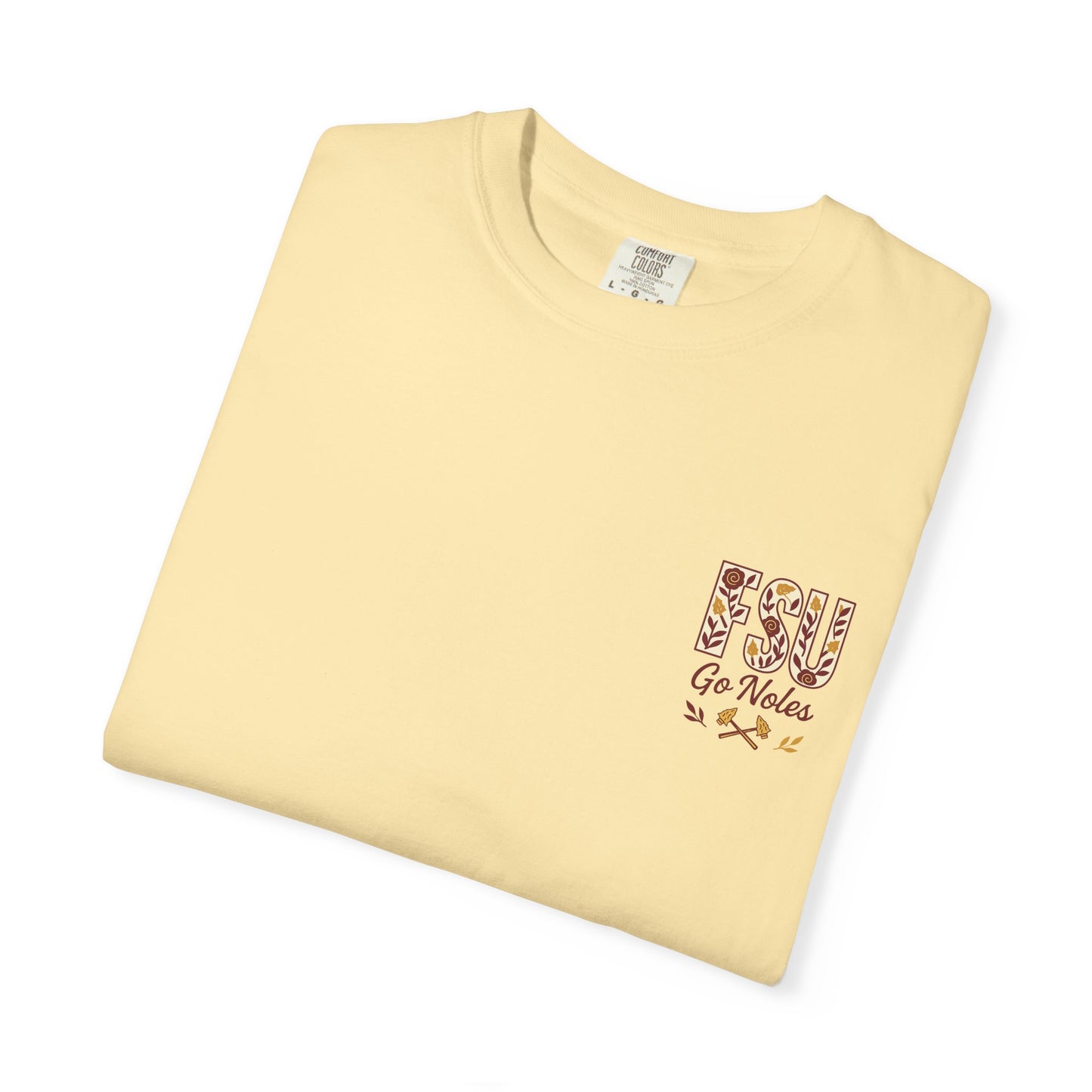 Tomahawk Nation T-Shirt, Unisex College Football Tees, Garment-Dyed Fan Apparel, Go Noles Spirit Wear, Game Day Outfit