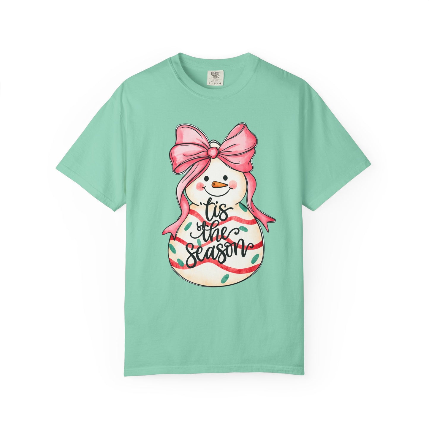 Festive Snowman T-Shirt - 'Tis the Season