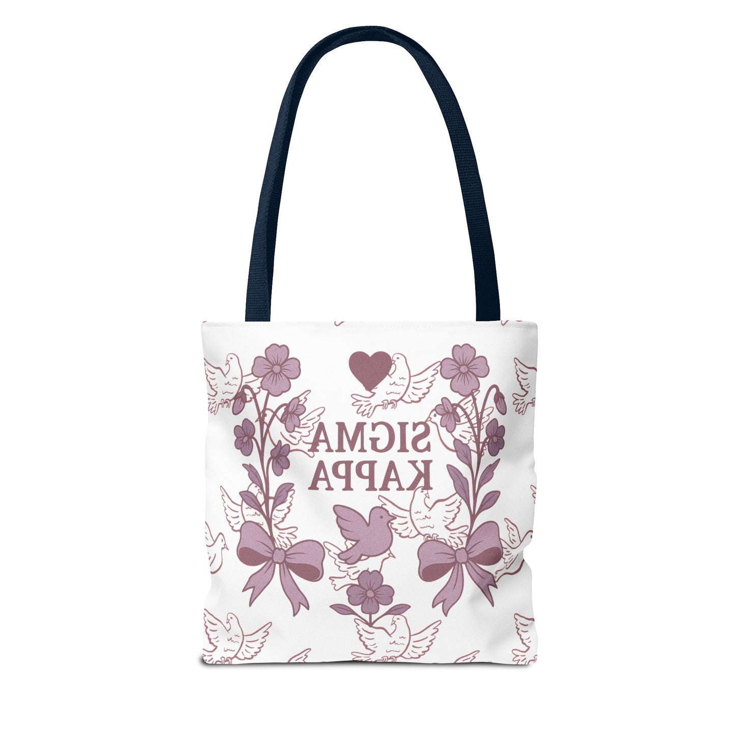 Sigma Kappa Floral Tote Bag | Sorority Gift, Eco-Friendly Carry-All, College Accessory, Stylish Shopping Bag, Chic Beach Tote