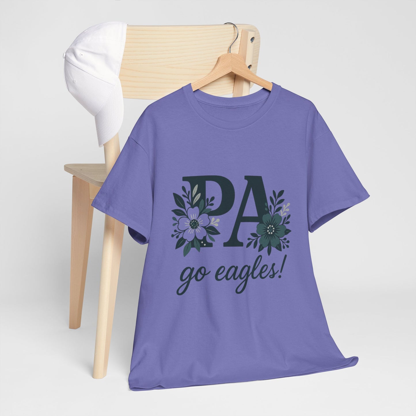 Floral PA Eagles Tee
