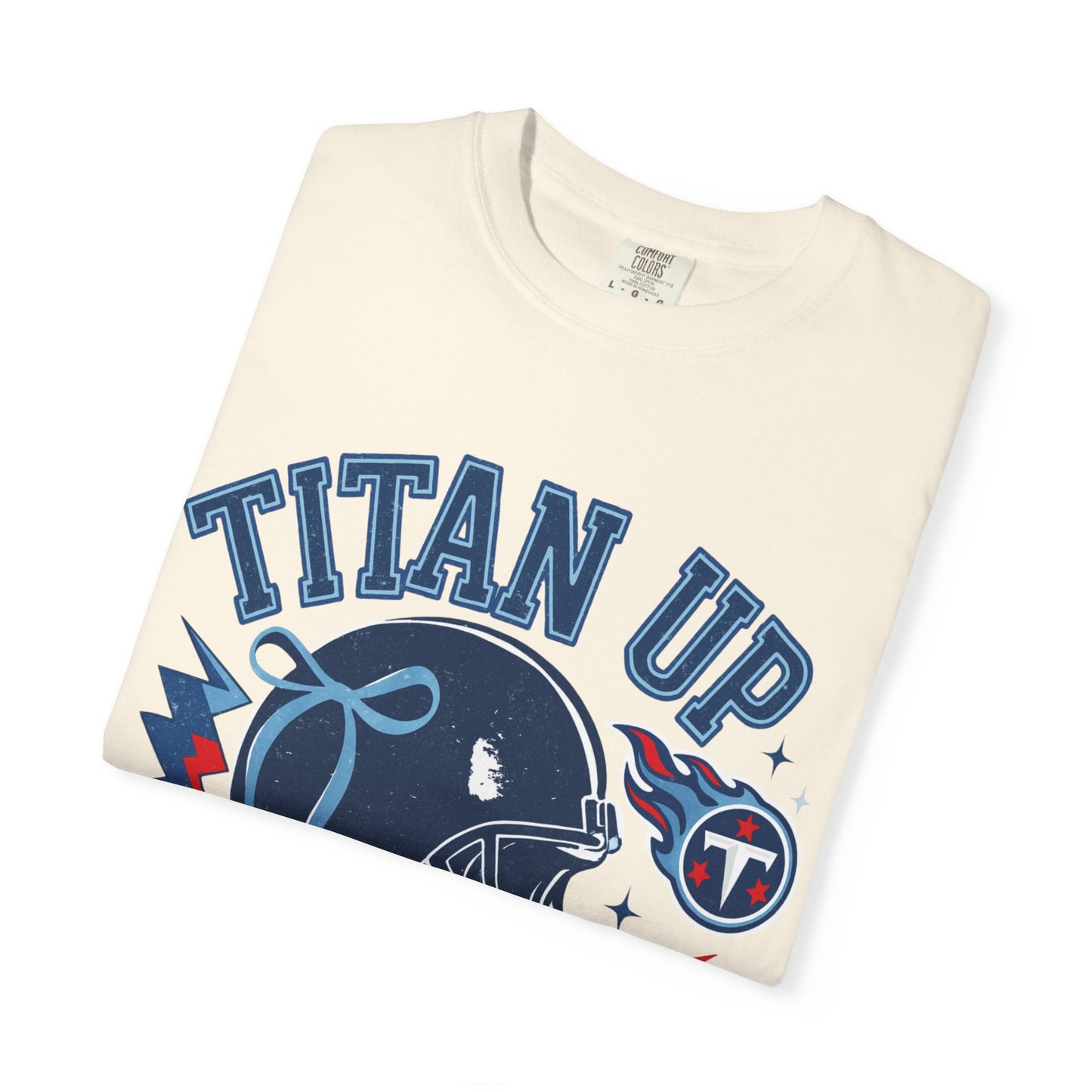 titan up tennessee Unisex Football Tee, Titan Up Shirt for Game Day, Casual Sportswear, Tailgating Apparel, Gift for Fans, Team Spirit Top