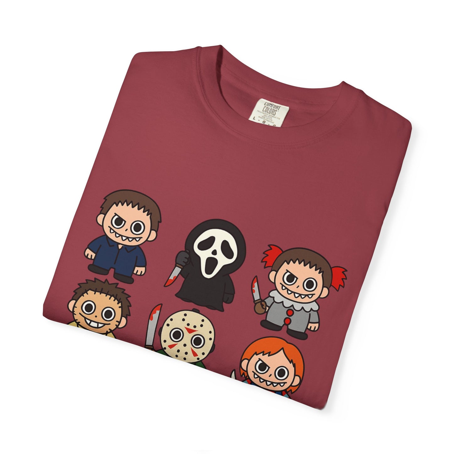 Pop Culture Horror Character T-Shirt, Unisex Tee, Halloween Tee, Horror Movie Merch, Funny Graphic Shirt, Gift for Horror Fans