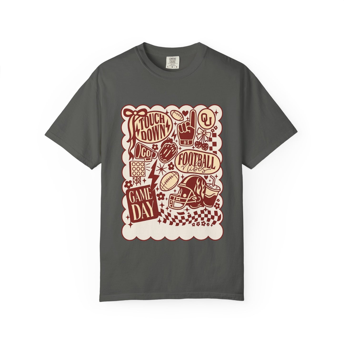 Touchdown Game Day Unisex T-shirt - Football Lover Tee, OkU Celebration