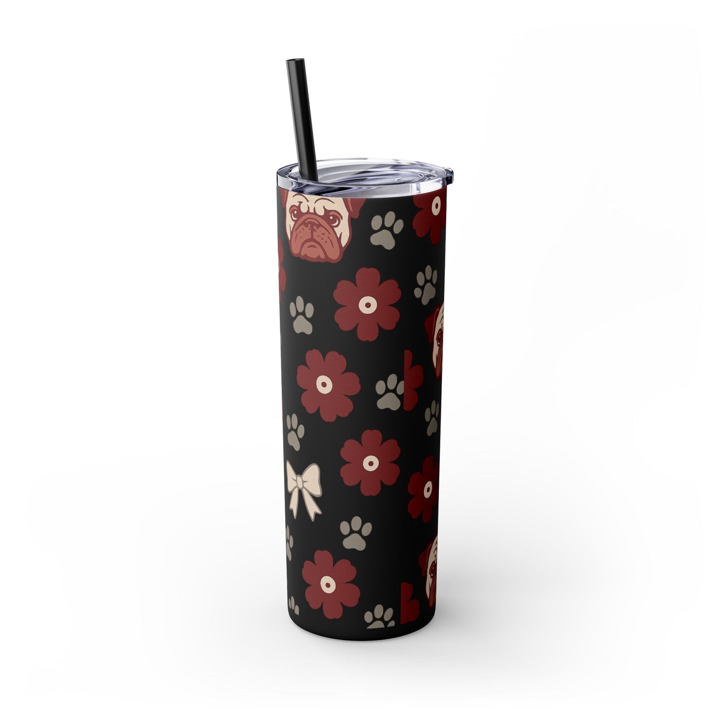 MS Bulldogs Skinny Tumbler, Graduation Gift, Mississippi Game Day, Go Dogs, Starkville, MS.