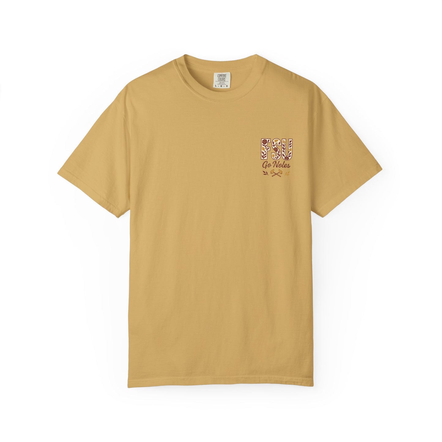 Tomahawk Nation T-Shirt, Unisex College Football Tees, Garment-Dyed Fan Apparel, Go Noles Spirit Wear, Game Day Outfit